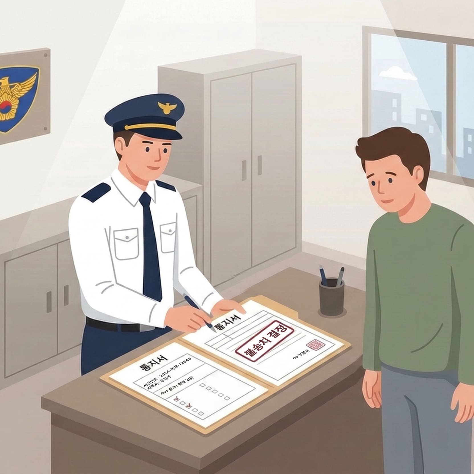 불송치를 결정하는 경찰