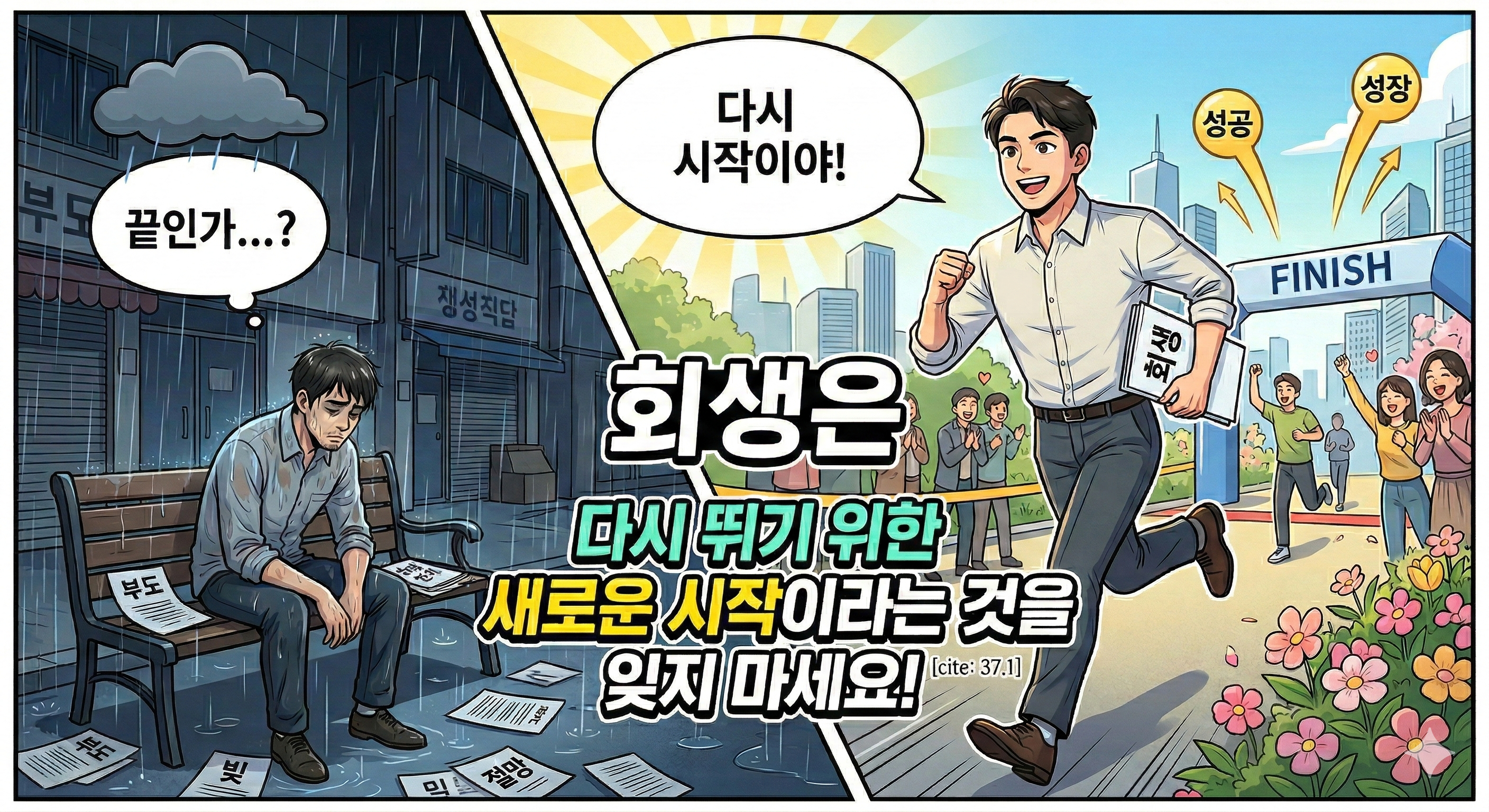 회생은 새로운 시작