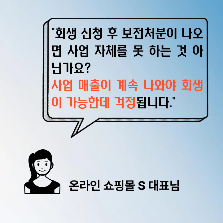 회사 대출 연체로 인한 회생 신청과 보전처분