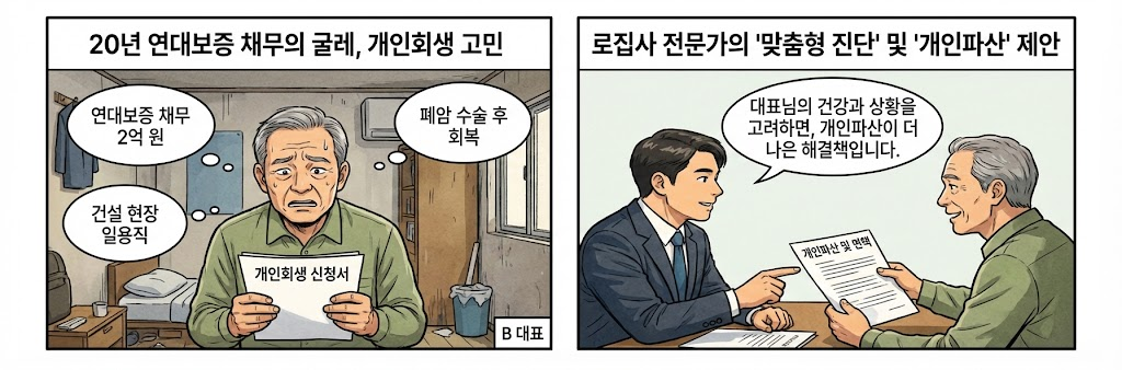 개인 회생과 파산 비교